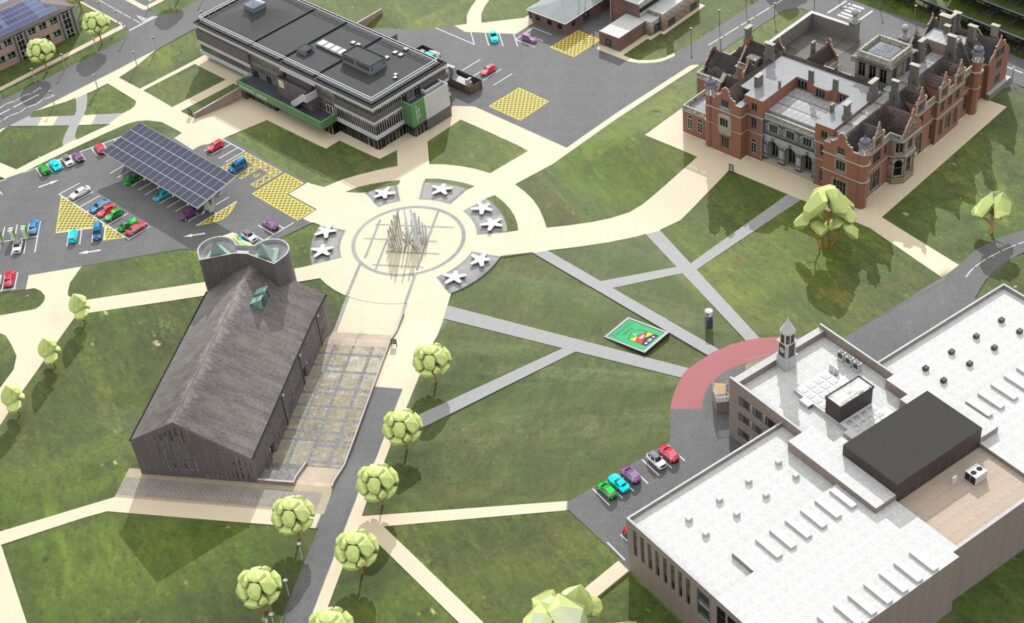 Siemens SEND Campus augmented reality UX design